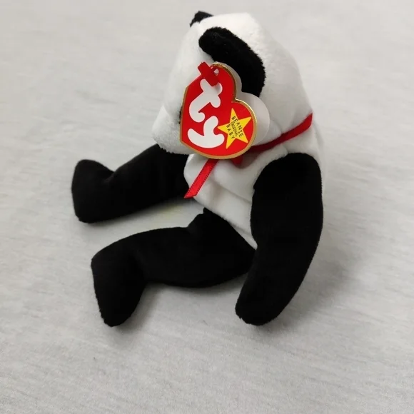 TY Beanie RARE original baby Fortune panda bear - Picture 2 of 7
